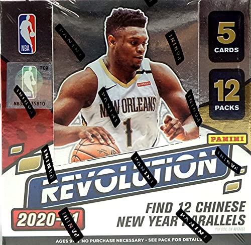 2020/21 Panini Revolution NBA Basketball box (12 pk Chinese New Year Edition) | The Storepaperoomates Retail Market - Fast Affordable Shopping