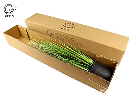 GEPLS 37.5″/90CM Faux Wheat Grass Faux Plant Onion Grass Home Decor Plants Green Shrubs Plastic Plant for Home House Office Table Bathroom Indoor Outdoor Decor Bohemian Decor (Green) | The Storepaperoomates Retail Market - Fast Affordable Shopping