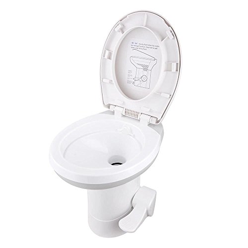 Tesmula gt2-LC Gravity Flush Toilet Foot Pedal Flush for Motorhome Caravan Travel | The Storepaperoomates Retail Market - Fast Affordable Shopping
