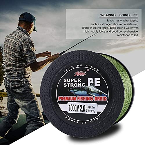 JINPENGRAN Fishing Rod, 1000M PE Braided Fishing line, Steel Wire Braided line, Super wear-Resistant (Color: Green, Size: 2.0 Wire Size),Gray | The Storepaperoomates Retail Market - Fast Affordable Shopping