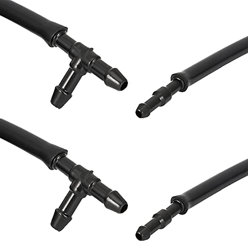 TOPEAIBO Front Windshield Washer Nozzle Wiper Spray Kit Super Duty and Fluid Hose with Connector – Replacement for 2011-2016 Ford F250 F350 F450 F550 – OEM # BC3Z-17603-A BC3Z17603A (1 Pair) | The Storepaperoomates Retail Market - Fast Affordable Shopping