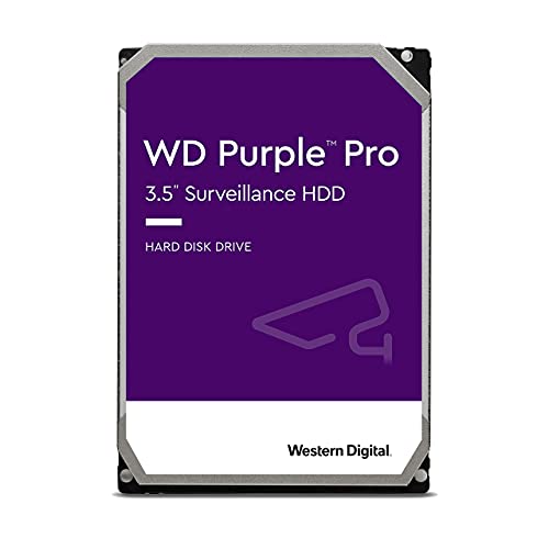 Western Digital 10TB WD Purple Pro Surveillance Internal Hard Drive HDD – SATA 6 Gb/s, 256 MB Cache, 3.5″ – WD101PURP