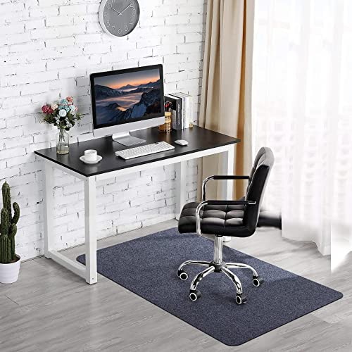 Office Chair Mat for Hardwood & Tile Floor, 55″x35″ Computer Gaming Rolling Chair Mat, Under Desk Low-Pile Rug, Large Anti-Slip Floor Protector for Home Ofiice(Dark Gray) | The Storepaperoomates Retail Market - Fast Affordable Shopping