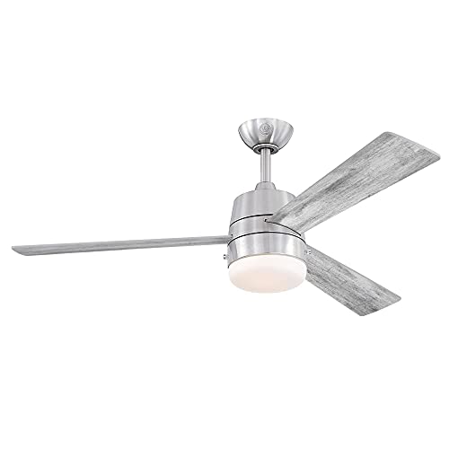 Westinghouse Lighting 7304900 Brinley Ceiling Fan, 52″, Brushed Nickel | The Storepaperoomates Retail Market - Fast Affordable Shopping