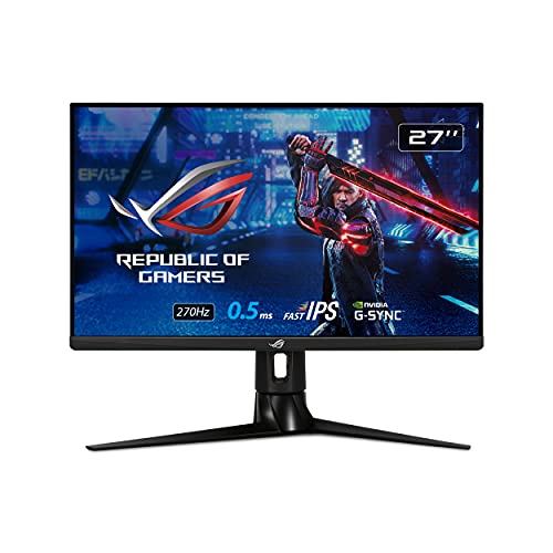 ASUS ROG Strix 27” 2K HDR Gaming Monitor (XG27AQM) – WQHD (2560 x 1440), Fast IPS, 270Hz, 0.5ms, Extreme Low Motion Blur Sync, G-SYNC, HDR 400, Eye Care, DisplayPort, HDMI, USB 3.0 | The Storepaperoomates Retail Market - Fast Affordable Shopping