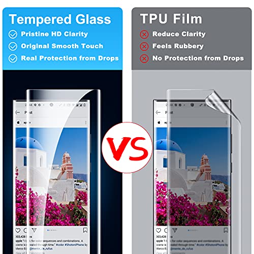 Ni-SHEN 3 Pack Ultra Glass Screen Protector for Galaxy Note 20 Ultra Tempered Glass Shield Full 3D Curved Edge 100% Ultrasonic Fingerprint Unlocking Easy Install Kit for Samsung Note 20 Ultra | The Storepaperoomates Retail Market - Fast Affordable Shopping