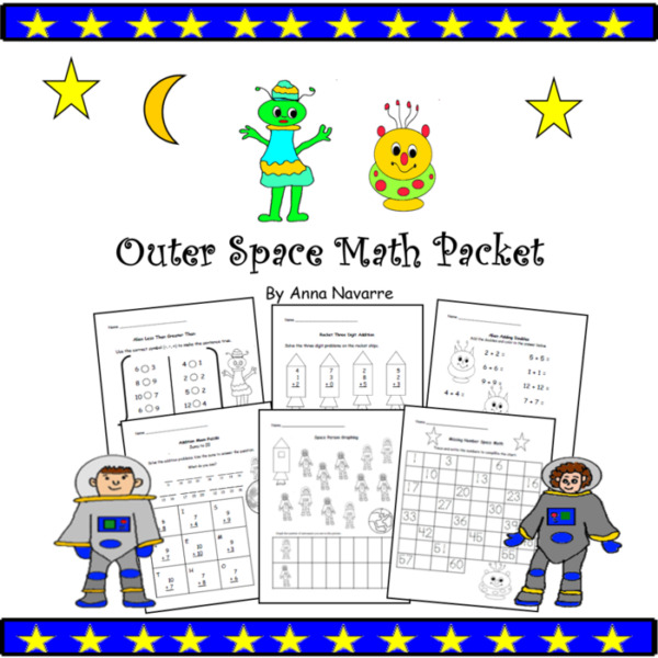 Outer Space Math Packet