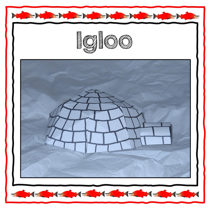 Igloo – A printable and reproducible Native American Dwelling suitable for fourth and fifth graders. | The Storepaperoomates Retail Market - Fast Affordable Shopping