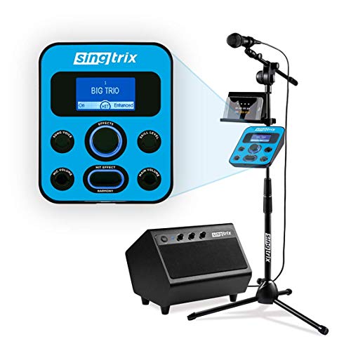 Singtrix Party Bundle on SharkTank & Kardashians, Karaoke Machine Transforms Your Voice & Hosa CMP-159 3.5 mm TRS to Dual 1/4″ TS Stereo Breakout Cable, 10 Feet | The Storepaperoomates Retail Market - Fast Affordable Shopping
