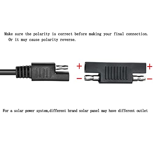 Mutai SAE Connector 4PCS Solar Polarity Reversing Plug Adapter for SAE to SAE Quick Disconnect Extension Cable Panel Battery Power Charger | The Storepaperoomates Retail Market - Fast Affordable Shopping