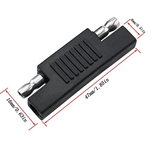 Mutai SAE Connector 4PCS Solar Polarity Reversing Plug Adapter for SAE to SAE Quick Disconnect Extension Cable Panel Battery Power Charger | The Storepaperoomates Retail Market - Fast Affordable Shopping