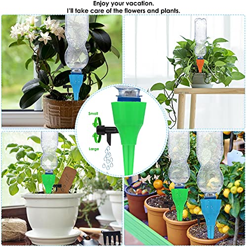 Plant Waterer Self Watering Spike Devices 24pcs Automatic Irrigation Equipment, Drip Irrigation Watering Devices for Vacation Outdoor Indoor with Adjustable Control Valve, Automatic Plant Waterers | The Storepaperoomates Retail Market - Fast Affordable Shopping