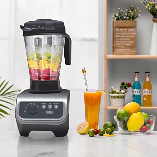 Smoothie Maker, Countertop Blender with 1500-Watt Base and Total Crushing Technology for Smoothies, Ice and Frozen Fruit, Grey | The Storepaperoomates Retail Market - Fast Affordable Shopping
