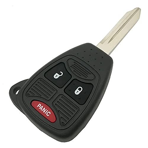 3 Buttons Keyless Entry Replacement Key Fob Cover Case fit for Dodge 3500 Ram 1500 Durango Magnum Dakota Compass Chrysler 200 300 Sebring Key Fob Shell | The Storepaperoomates Retail Market - Fast Affordable Shopping