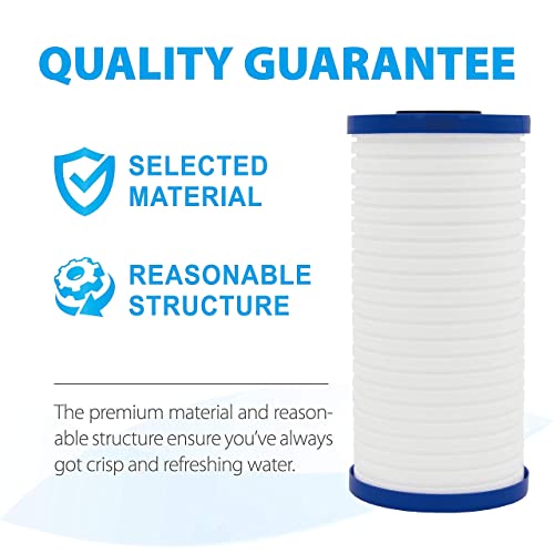 Waterdrop 5 Micron 10″ x 4.5″ Whole House Water Filter, Replacement for GE FXHTC and AP810, Culligan RFC-BBSA,3M Aqua-Pure AP810, GXWH40L, GXWH35F, GNWH38S, DuPont WFHD13001, Pentek R50-BB, Pack of 6 | The Storepaperoomates Retail Market - Fast Affordable Shopping