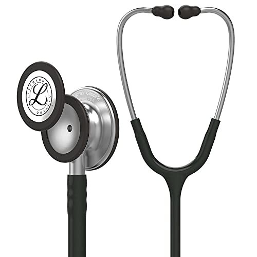 3M Littmann Classic III Monitoring Stethoscope, Black Tube, 27 inch, 5620 & 40007 Stethoscope Identification Tag, Black | The Storepaperoomates Retail Market - Fast Affordable Shopping