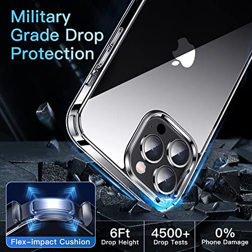 CASEKOO for iPhone 13 Pro Max Phone Case Clear, Not Yellowing iPhone 13 Pro Max Case Shockproof Protective Bumper 6.7 inch 2021, Crystal Clear | The Storepaperoomates Retail Market - Fast Affordable Shopping