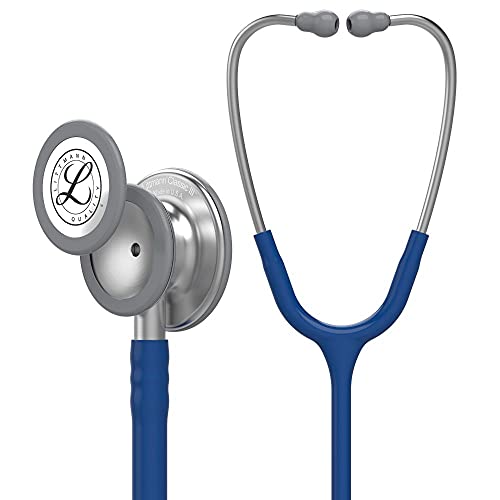 3M Littmann Classic III Monitoring Stethoscope, Navy Blue Tube, 27 Inch, 5622 & 40007 Stethoscope Identification Tag, Black | The Storepaperoomates Retail Market - Fast Affordable Shopping