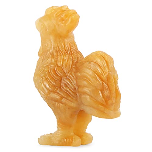 SMQ 2.0″ Yellow Jade Crystal Rooster Statue Kitchen Decor Crystals and Healing Stones Hand-Carved Gemstone Animal Carving Collectibles for Home Office Garden(Gift Box) | The Storepaperoomates Retail Market - Fast Affordable Shopping