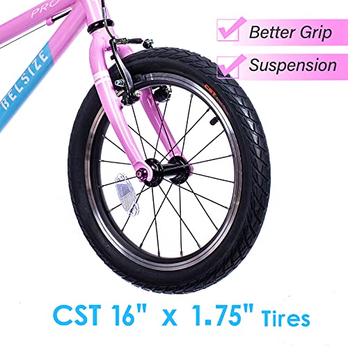 BELSIZE 16-Inch Pro Belt-Drive Kid’s Bike, Unrivalled Lightweight & 4.0 Gain Ratio Advanced Bicycle for 3-7 Years Old | The Storepaperoomates Retail Market - Fast Affordable Shopping