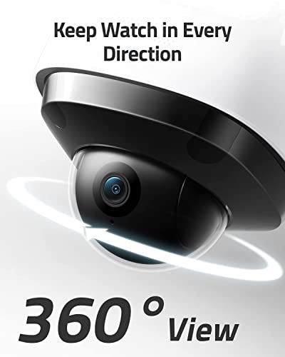 eufy security S330 Floodlight Cam 2 Pro, 360-Degree Pan & Tilt Coverage, 2K Full HD, 3,000 Lumens, Smart Lighting, Weatherproof, On-Device AI Subject Lock and Tracking, No Monthly Fee, Hardwired | The Storepaperoomates Retail Market - Fast Affordable Shopping