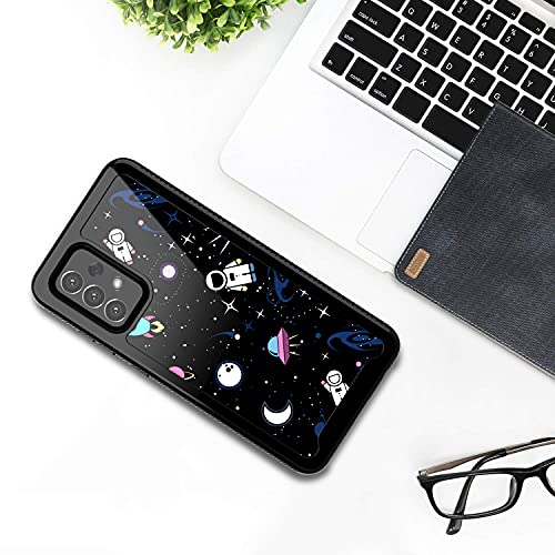 PBRO Case for Samsung Galaxy A32 5G Case,Cute Astronaut Case Dual Layer Soft Silicone & Hard Back Cover Heavy Duty PC+TPU Protective Shockproof Case for Samsung A32 5G -Space/Black. | The Storepaperoomates Retail Market - Fast Affordable Shopping
