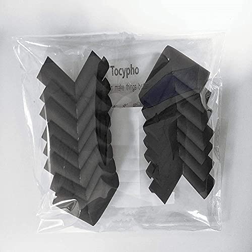 Tocypho Corner Guards (15 Pack), Baby Proofing Table Corner Protector with Tape, Soft Child Safety Furniture Bumper Cushions, Black Guards & Edge Protectors 0.3-inch Thick | The Storepaperoomates Retail Market - Fast Affordable Shopping