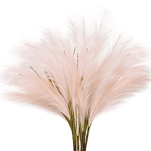 Artflower Artificial Pampas Grass, 6Pcs 39.3″ Faux Pampas Branches Tall Reed Grass Decor Fake Reed Phragmites Plants Boho Home Decor Bunches for Home Wedding Party Decor(Champagne) | The Storepaperoomates Retail Market - Fast Affordable Shopping
