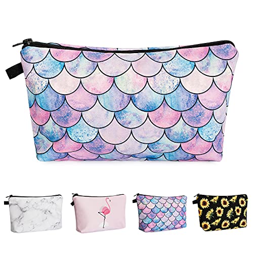 Noozion Makeup Bag for Purse Cute Cosmetic Bag Travel Toiletry Bag Pouch Waterproof Organizer Bag for Women Girls | The Storepaperoomates Retail Market - Fast Affordable Shopping