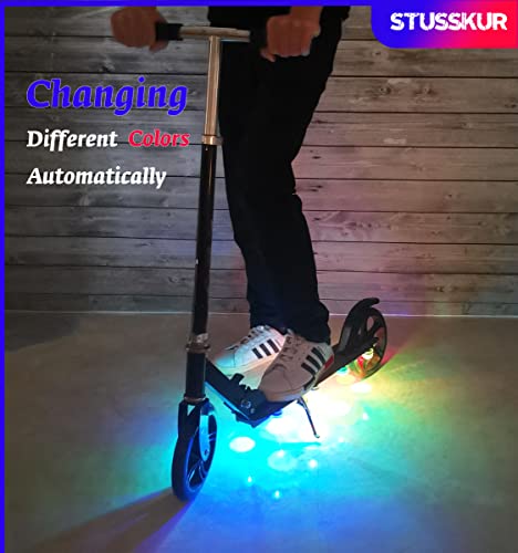 LED Skateboard Lights Underglow,Scooter Light,Electric Longboard Light,Skateboard Accessory,Skateboard Gift,Light for Skate Board,Long Board Skateboarding(6 Flower Lights) | The Storepaperoomates Retail Market - Fast Affordable Shopping