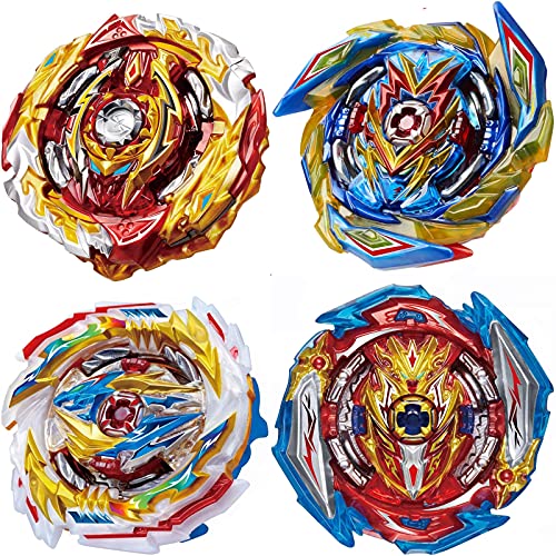 BaiYunPOY 4Pcs Bey Battle Top Gyro Burst Metal Fusion Fury, Burst Battling Tops with Stickers Set, Boys Kids Party Birthday Idea | The Storepaperoomates Retail Market - Fast Affordable Shopping