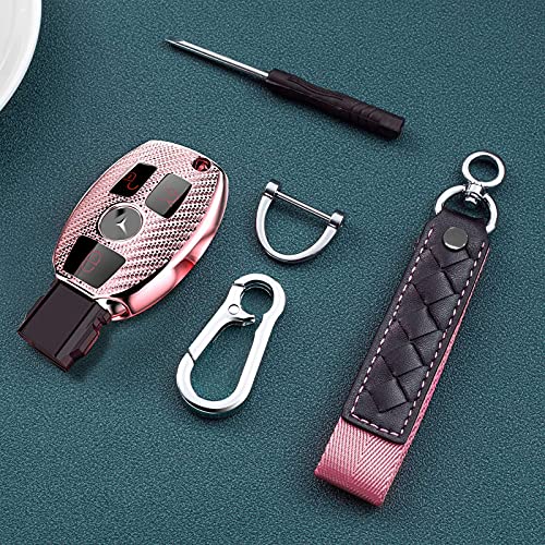 Windowdoor Car Key Fob Cover Key Case TPU Suit For Mercedes Benz M C E CLA S CLK GLC G CLS Class Premium Key Cover Case accessories, Model-a{pink}, Large | The Storepaperoomates Retail Market - Fast Affordable Shopping