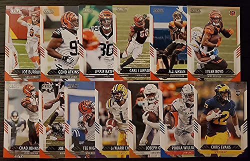 2021 Score Panini Cincinnati Bengals Team Set Plus 400 Football Card NFL Starter Gift Pack Many Stars, Rookies, Hall Of Famers, Tom Brady, Brees, Rodgers, Manning | The Storepaperoomates Retail Market - Fast Affordable Shopping