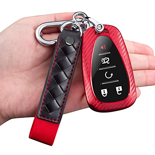 Windowdoor Car Key Fob Cover Key Case TPU Suit For Chevrolet 2017 2018 2019 2020 Chevy Equinox Traverse Malibu Camaro Cruze Blazer Spark Sonic Impala Trax Bolt Key Case accessories,Modelb(red), Large | The Storepaperoomates Retail Market - Fast Affordable Shopping