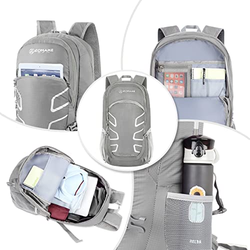 ZOMAKE 45L Lightweight Packable Backpack – Light Foldable Hiking Backpacks Water Resistant Large Folding Daypack for Travel(Light Gray) | The Storepaperoomates Retail Market - Fast Affordable Shopping