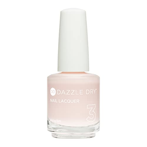 Dazzle Dry Nail Lacquer (Step 3) – Prima Ballerina – A sheer and milky delicate pink that makes a beautiful French base. (0.5 fl oz)