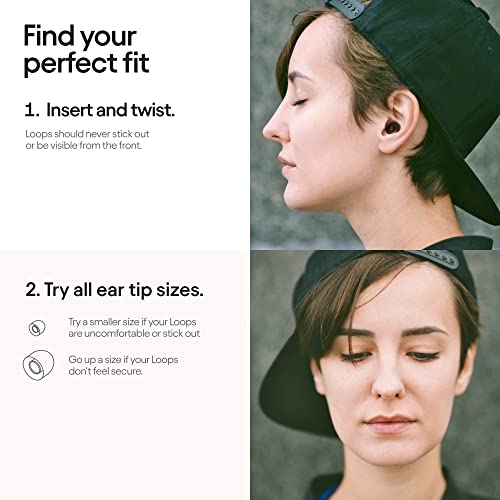 Loop Experience Plus Earplugs – High Fidelity Hearing Protection for Musicians, DJs, Festivals, Concerts and Nightlife – 18dB & NRR 7 Noise Reduction Ear Plugs – Extra Accessories Incl – Black | The Storepaperoomates Retail Market - Fast Affordable Shopping