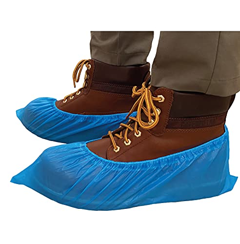 ProtectX Disposable Shoe & Boot Covers, XL Extra Large, 100-pack (50 pairs), Waterproof, Slip Resistant, Durable CPE plastic, Fits up to Men’s 14 US Size and All Women’s US Size Shoes | The Storepaperoomates Retail Market - Fast Affordable Shopping