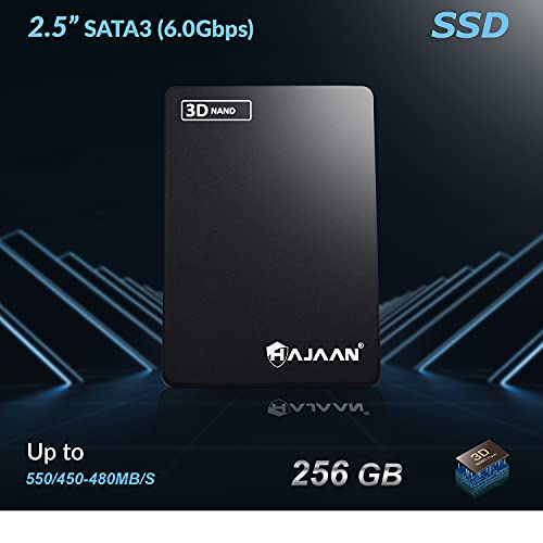 HAJAAN SSD 3D NAND TLC 2.5 inch SATAIII 6Gb / s up to 520MB / s Internal Solid State Drive for Laptop Tablet PC Desktop (256 GB SSD) | The Storepaperoomates Retail Market - Fast Affordable Shopping
