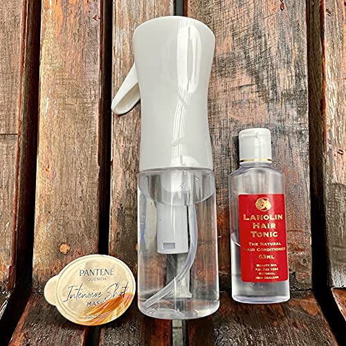 Continuous Hair Spray Bottle, 6.7oz 200ml, Ultra Fine Mist for Hairstyling, Skin Care, Plants, Cleaning, Tanning, Misting, Propellant Free, BPA Free, Clear | The Storepaperoomates Retail Market - Fast Affordable Shopping
