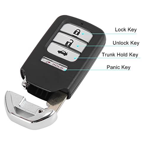 X AUTOHAUX Replacement Keyless Entry Remote Car Key Fob 313.8MHz ACJ932HK1210A for Honda Accord 2013 2014 2015 216J-HK1210A | The Storepaperoomates Retail Market - Fast Affordable Shopping
