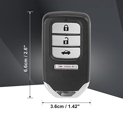 X AUTOHAUX Replacement Keyless Entry Remote Car Key Fob 313.8MHz ACJ932HK1210A for Honda Accord 2013 2014 2015 216J-HK1210A | The Storepaperoomates Retail Market - Fast Affordable Shopping