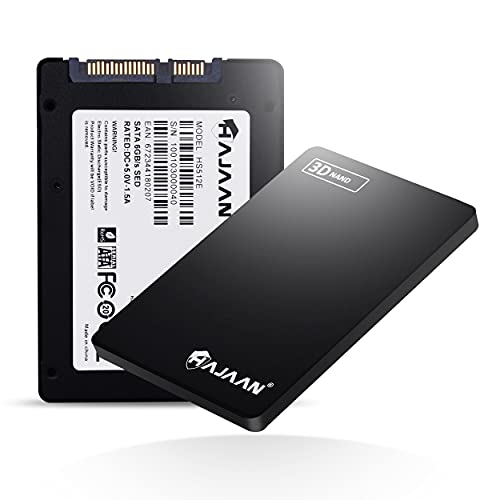 HAJAAN SSD 3D NAND TLC 2.5 inch SATAIII 6Gb / s up to 520MB / s Internal Solid State Drive for Laptop Tablet PC Desktop (512 GB SSD) | The Storepaperoomates Retail Market - Fast Affordable Shopping