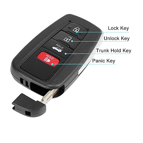 X AUTOHAUX 314.3MHz HYQ14FBC-0351 Replacement Keyless Entry Remote Car Key Fob for Toyota Camry 2018 2019 2020 2021 1551A-14FBC | The Storepaperoomates Retail Market - Fast Affordable Shopping