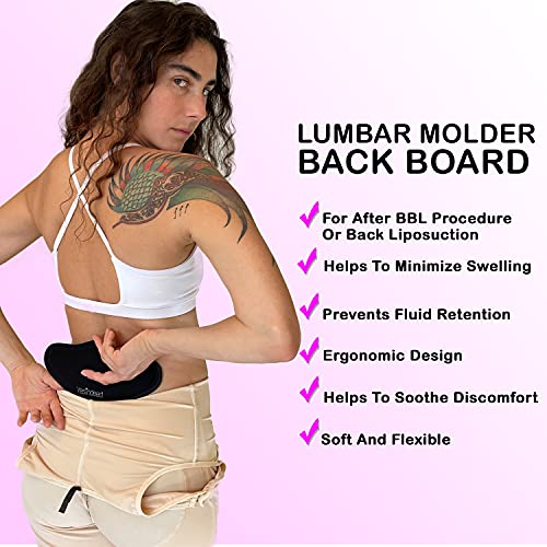 Lower Back Board, Lumbar Molder Post-Surgical Mid-Back BBL and Liposuction Post Surgery Flattening Control Post Op Recovery Compression Soft Faja Board Minimizes Swelling & Prevents Fluid Retention | The Storepaperoomates Retail Market - Fast Affordable Shopping
