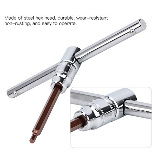 Liujaos Ice Skates Wrench, Professional Accessories Handle Wrench, Wear‑Resistant for Four‑Wheel Skates | The Storepaperoomates Retail Market - Fast Affordable Shopping