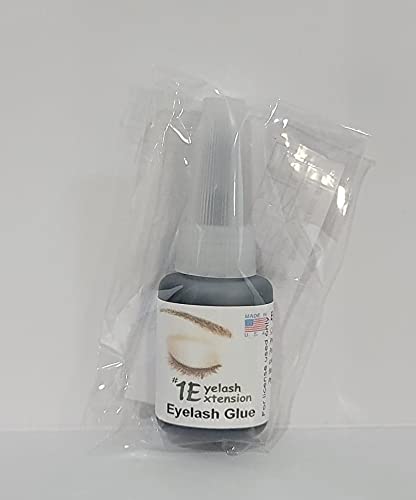 1 Eyelash Extension Regular 1 Number One Glue Eyelash Extension Eyelash Glue Adhesive No Burn and Odorless 0.34 oz-Made in USA,Black | The Storepaperoomates Retail Market - Fast Affordable Shopping