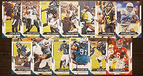 2021 Score Panini Philadelphia Eagles Team Set Plus 400 Football Card NFL Starter Gift Pack Many Stars, Rookies, Hall Of Famers, Tom Brady, Brees, Rodgers, Manning