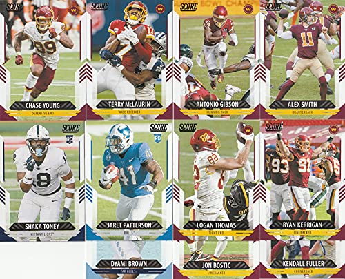 2021 Panini NFL Score Washington Football Team Set 11 Cards W/Drafted Rookies | The Storepaperoomates Retail Market - Fast Affordable Shopping