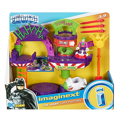 NEW SEALED Imaginext DC Super Friends Batman The Joker Laff Factory Playset | The Storepaperoomates Retail Market - Fast Affordable Shopping